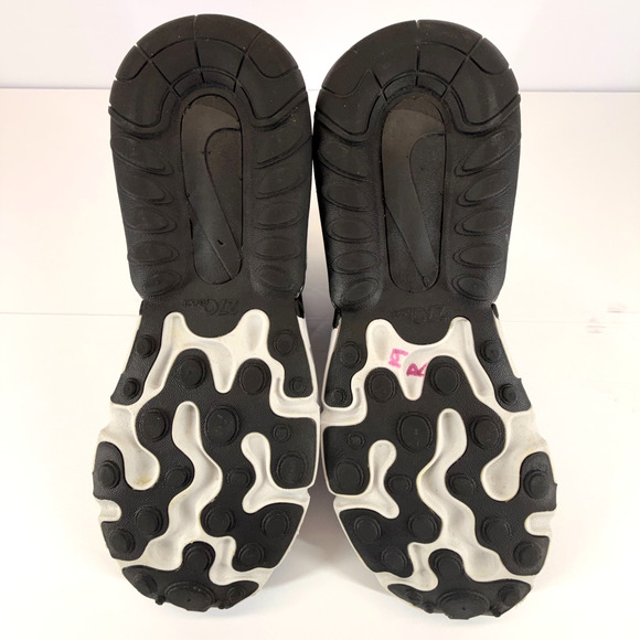 Nike Air Max 270 React Op-Art Men Size 8 Black Grey AO4971-001 Lace Up Running - Picture 3 of 10